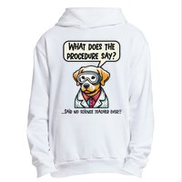 Funny Sarcastic “Lab Dog” Science Teacher Premium Urban Pullover Hoodie