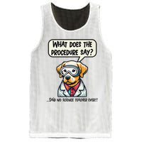 Funny Sarcastic “Lab Dog” Science Teacher Premium Mesh Reversible Basketball Jersey Tank