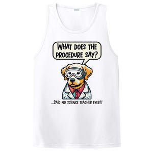 Funny Sarcastic “Lab Dog” Science Teacher Premium PosiCharge Competitor Tank