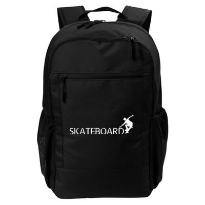 Funny Skateboard Logo Sport Daily Commute Backpack