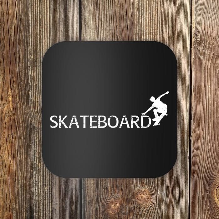 Funny Skateboard Logo Sport Coaster