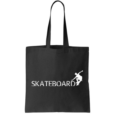 Funny Skateboard Logo Sport Tote Bag