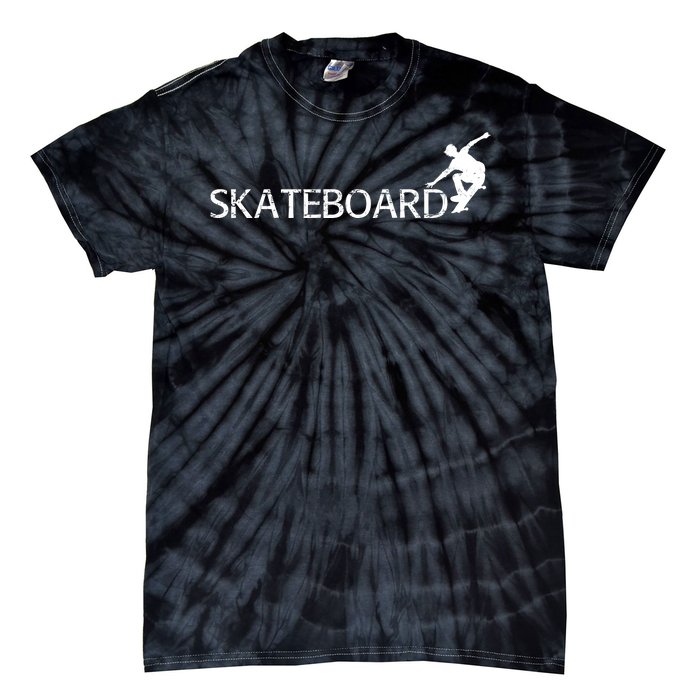 Funny Skateboard Logo Sport Tie-Dye T-Shirt