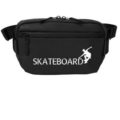 Funny Skateboard Logo Sport Crossbody Pack