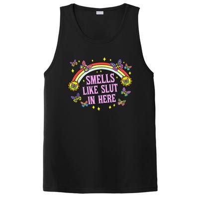 Funny Smells Like Slut In Here Offensive PosiCharge Competitor Tank