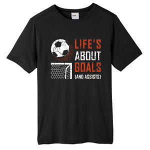 Funny Soccer Lover Girl Boy Teen Soccer Player Fans Coaches Tall Fusion ChromaSoft Performance T-Shirt