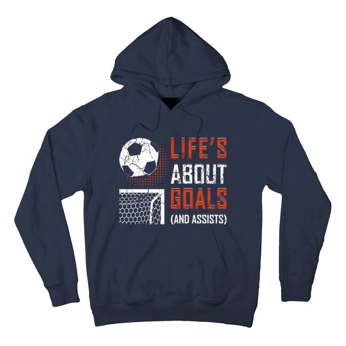 Funny Soccer Lover Girl Boy Teen Soccer Player Fans Coaches Hoodie