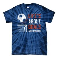 Funny Soccer Lover Girl Boy Teen Soccer Player Fans Coaches Tie-Dye T-Shirt