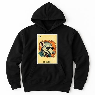 Funny Spanish Mexican Bingo Gifts El Cuhh Hoodie