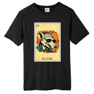 Funny Spanish Mexican Bingo Gifts El Cuhh Tall Fusion ChromaSoft Performance T-Shirt