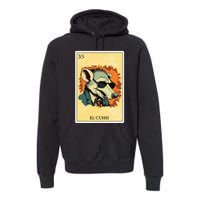 Funny Spanish Mexican Bingo Gifts El Cuhh Premium Hoodie