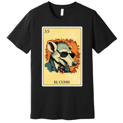 Funny Spanish Mexican Bingo Gifts El Cuhh Premium T-Shirt