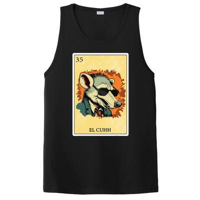 Funny Spanish Mexican Bingo Gifts El Cuhh PosiCharge Competitor Tank