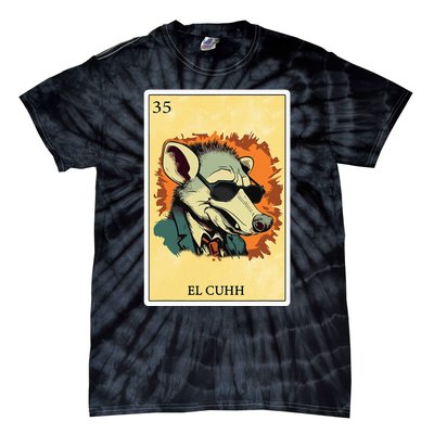 Funny Spanish Mexican Bingo Gifts El Cuhh Tie-Dye T-Shirt