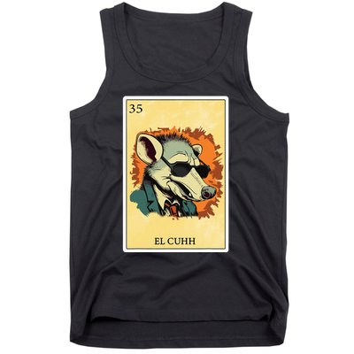 Funny Spanish Mexican Bingo Gifts El Cuhh Tank Top