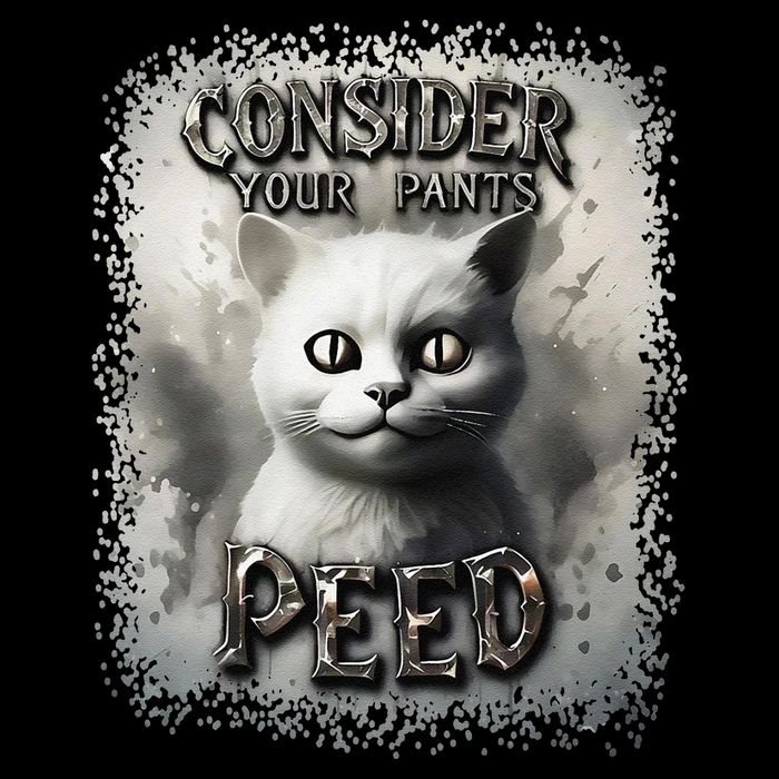 Funny Silly Meme Cat Consider Your Pants Peedcool Full-Length Apron With Pockets