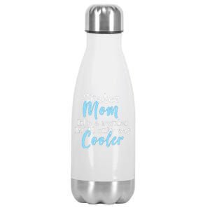 Figure Skating Mom Ice Skater Mom Stainless Steel Insulated Water Bottle