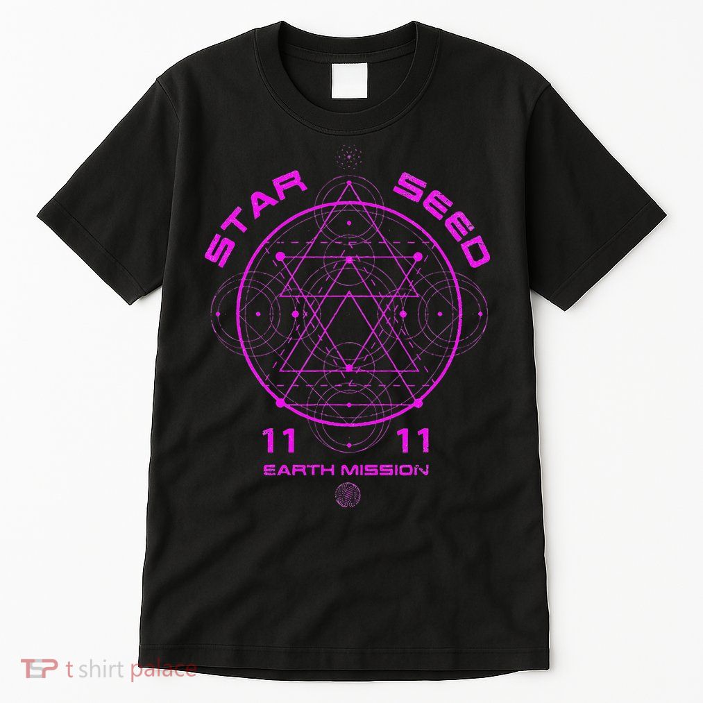 funny Starseed Mission Sacred Geometry Tall T-Shirt