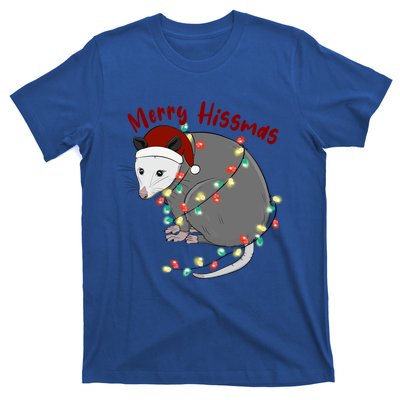 Funny Santa Mouse Merry Hissmas Claus Merry Xmas Team Santa Meaningful Gift T-Shirt