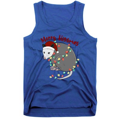 Funny Santa Mouse Merry Hissmas Claus Merry Xmas Team Santa Meaningful Gift Tank Top