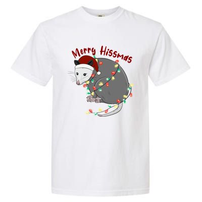 Funny Santa Mouse Merry Hissmas Claus Merry Xmas Team Santa Meaningful Gift Garment-Dyed Heavyweight T-Shirt