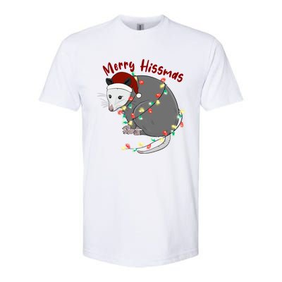 Funny Santa Mouse Merry Hissmas Claus Merry Xmas Team Santa Meaningful Gift Softstyle® CVC T-Shirt