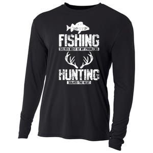 Fishing Solves Most Of My Problems Hunting The Rest Fishing Cooling Performance Long Sleeve Crew