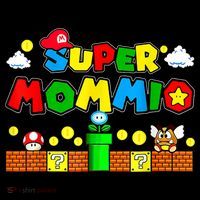 Funny Super Mommio Mothers Video Game Lovers Impact Tech Backpack