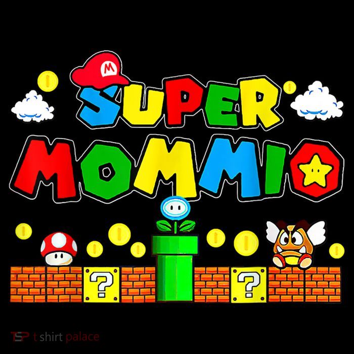 Funny Super Mommio Mothers Video Game Lovers Impact Tech Backpack