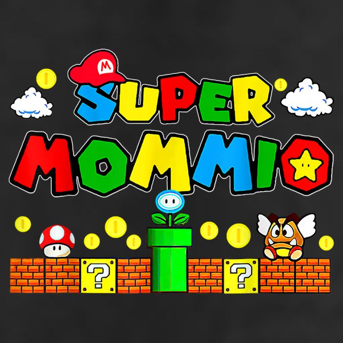 Funny Super Mommio Mothers Video Game Lovers Adult Drive Performance Visor
