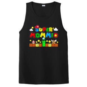 Funny Super Mommio Mothers Video Game Lovers PosiCharge Competitor Tank