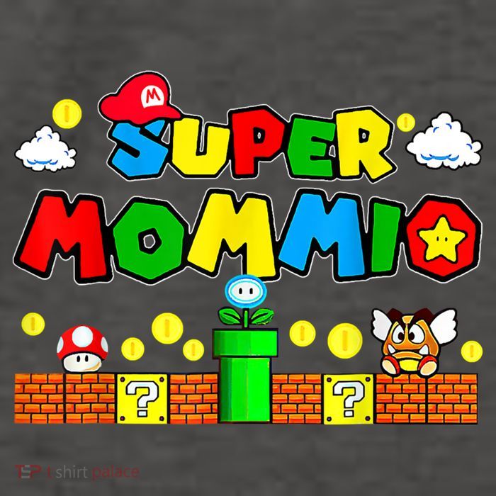 Funny Super Mommio Mothers Video Game Lovers Vector Backpack
