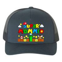 Funny Super Mommio Mothers Video Game Lovers Yupoong Adult 5-Panel Trucker Hat