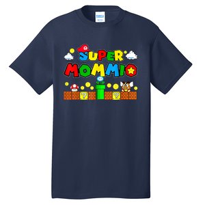 Funny Super Mommio Mothers Video Game Lovers Tall T-Shirt