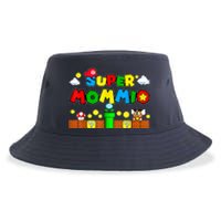 Funny Super Mommio Mothers Video Game Lovers Sustainable Bucket Hat