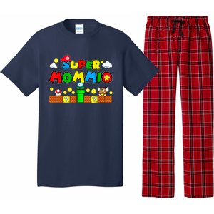 Funny Super Mommio Mothers Video Game Lovers Pajama Set