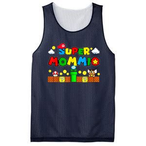 Funny Super Mommio Mothers Video Game Lovers Mesh Reversible Basketball Jersey Tank