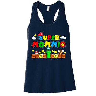 Funny Super Mommio Mothers Video Game Lovers Womens Tank Top