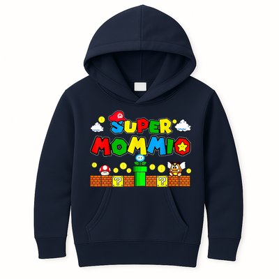Funny Super Mommio Mothers Video Game Lovers Kids Hoodie