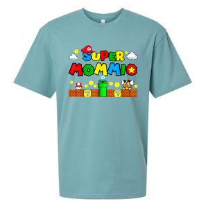 Funny Super Mommio Mothers Video Game Lovers Sueded Cloud Jersey T-Shirt