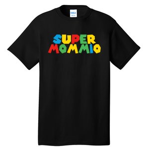 Funny Super Mommio Video Game Lover Mothers Day Tall T-Shirt