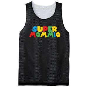 Funny Super Mommio Video Game Lover Mothers Day Mesh Reversible Basketball Jersey Tank