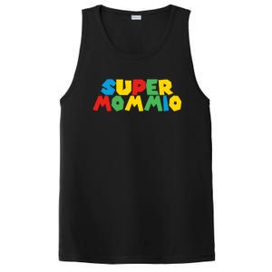 Funny Super Mommio Video Game Lover Mothers Day PosiCharge Competitor Tank