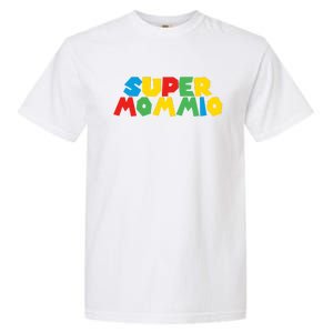 Funny Super Mommio Video Game Lover Mothers Day Garment-Dyed Heavyweight T-Shirt