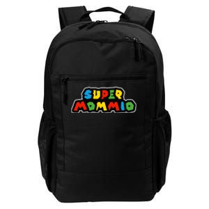 Funny Super Mommio Video Game Lover Mothers Day Daily Commute Backpack