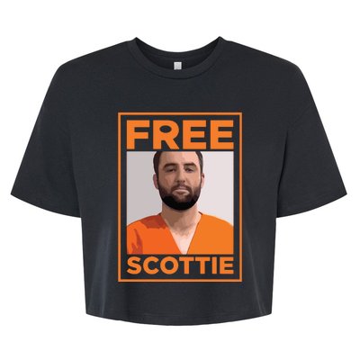 Free Scottie Mugshot Bella+Canvas Jersey Crop Tee