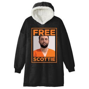 Free Scottie Mugshot Hooded Wearable Blanket