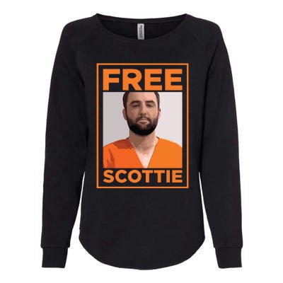 Free Scottie Mugshot Womens California Wash Sweatshirt