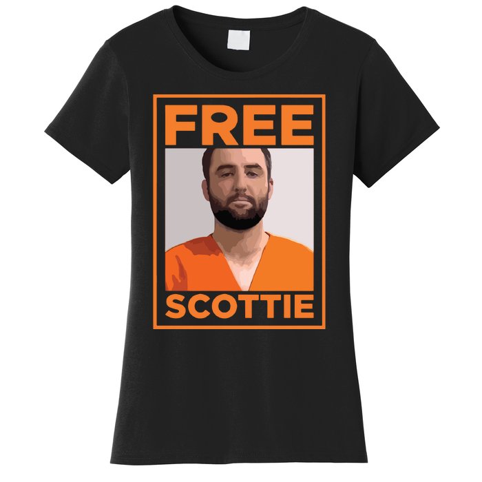 Free Scottie Mugshot Women's T-Shirt