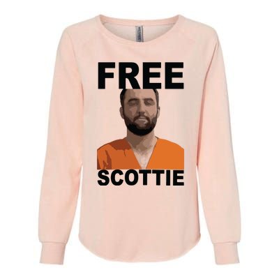 Free Scottie Mugshot Womens California Wash Sweatshirt